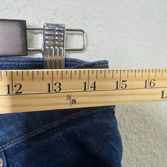 Abercrombie & Fitch High Rise‎ Vintage Flare Jeans Women’s 28 6L Dark Wash - Picture 5 of 9